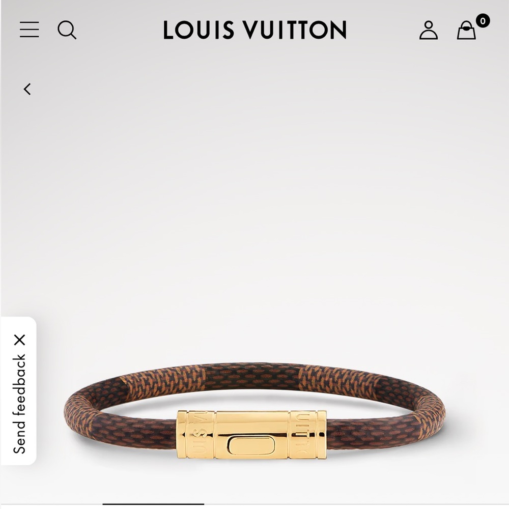 Louis Vuitton Keep It Bracelet